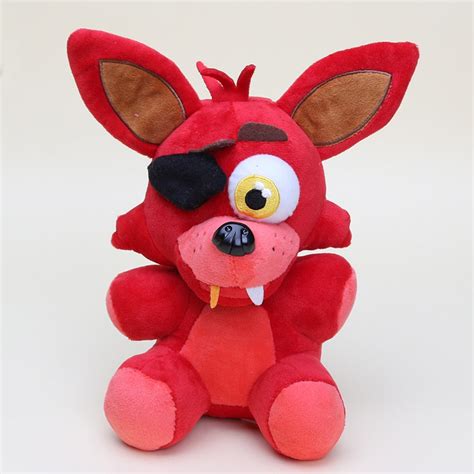 25 cm Fnaf Boneca De Pelúcia Urso Freddy Foxy Chica Bonnie Stuffed