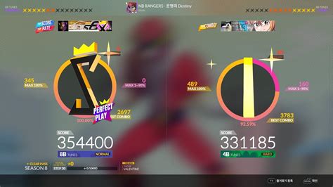 Djmax Respect V Nb Rangers Destiny Nien B Nm Perfect Play