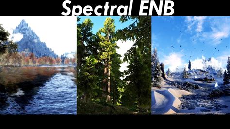 Skyrim Se Spectral Enb Showcase Youtube