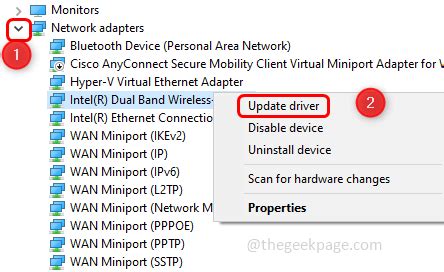 Cómo arreglar Intel Wifi 6 Ax201 160 MHz controlador o hardware no