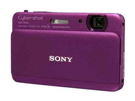 SONY Cyber Shot DSC TX55 V Violet 16 2 MP 25mm Wide Angle Digital