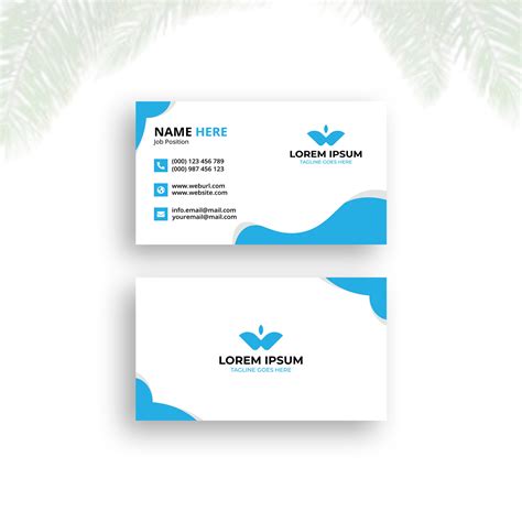 Five Different Color Business Card Design on Behance