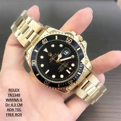 Jual JAM TANGAN PRIA MURAH ROLEX YK1349 BST Shopee Indonesia