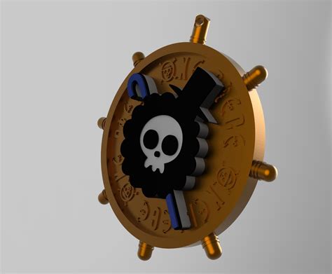 Файл STL Брелоки для ключей One Piece Spinner Pack x 10 🏠 ・Шаблон для