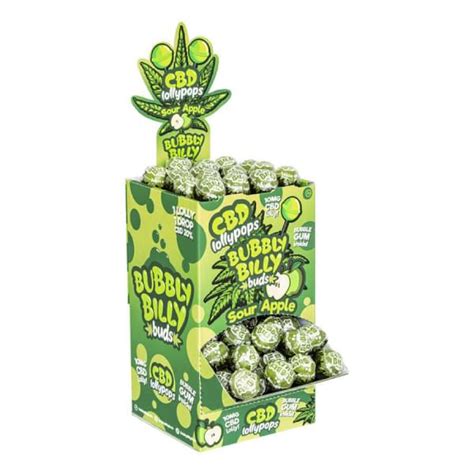 Купить CBD Чупа-чупс Bubbly Billy Buds - 10mg (1шт)⭐️ недорого в ...
