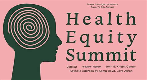 6th Annual Health Equity Summit Downtown Akron Partnership Akron OH