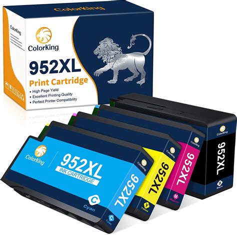 Colorking 952xl Ink Cartridge Replacement For Hp Ink 952 Combo Pack To Use With Hp Officejet Pro