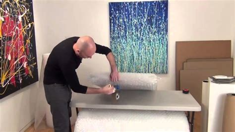 How To Safely Pack Paintings For Shipping YouTube