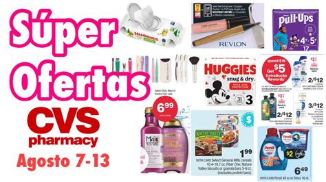 S Per Ofertas En Cvs Agosto Huggies A Buen Precio Cereal Por