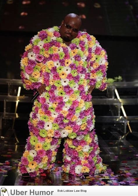 Cee lo Green and his flower Suit | Funny Pictures, Quotes, Pics, Photos ...