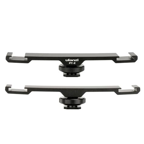 Ulanzi PT Double Hot Shoe Mount Extension Bar Dual Bracket With JG Superstore