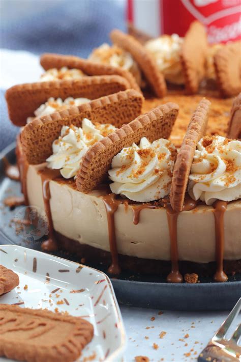 No Bake Biscoff Cheesecake Jane S Patisserie