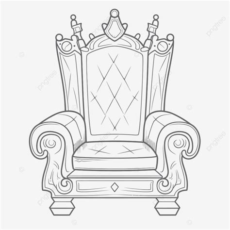 Dessin De Chaise Du Tr Ne Du Roi