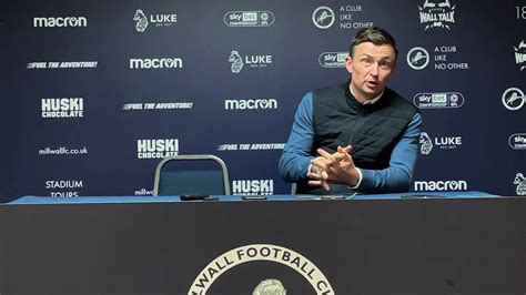 Paul Heckingbottom S Reaction To Defeat At Millwall Video Dailymotion