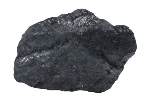 Raw Anthracite Coal, Metamorphic Rock Specimen - Hand Sample, ± 2.75 ...