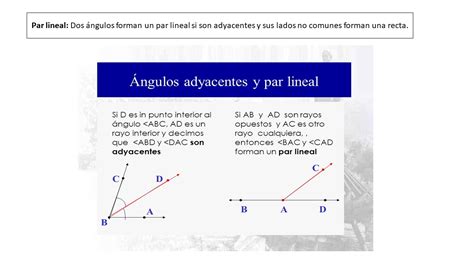 Angulos Adyacentes Que Forman Un Par Lineal Rowrich