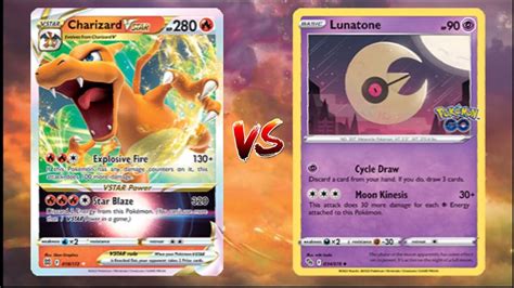 Pokemon Tcg Online Expanded Charizard Vstar Vs Solrock Lunatone Mewtwo