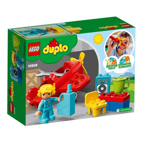 10908 Lego Duplo Plane Aeroplane Toy 12 Pieces Age 2 New Release For