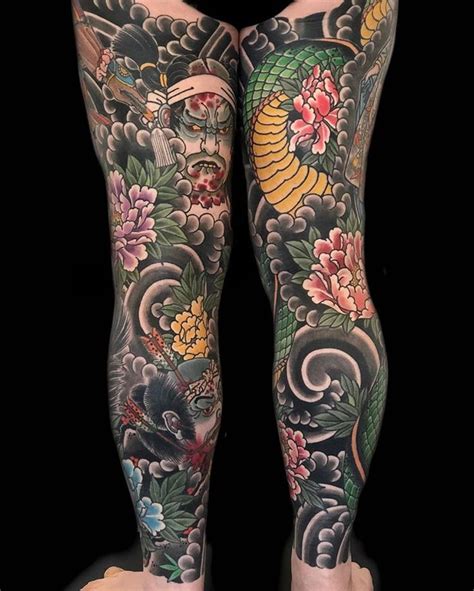 Traditional Japanese Style Tattoo Done By Artist Henning Royaltattoo