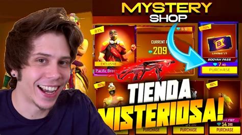 FECHA OFICIAL NUEVA TIENDA MISTERIOSA JUNIO FREE FIRE PROXIMA