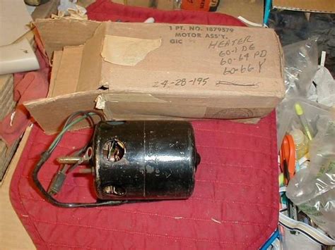 Nos Mopar A C Blower Motor Many Chrysler Plymouth Dodge