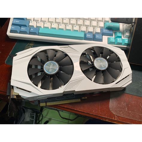 華碩asus Dual Gtx1060 6g 雪原豹 已清潔顯卡 （非rx580 Rx570 Gtx1070 蝦皮購物