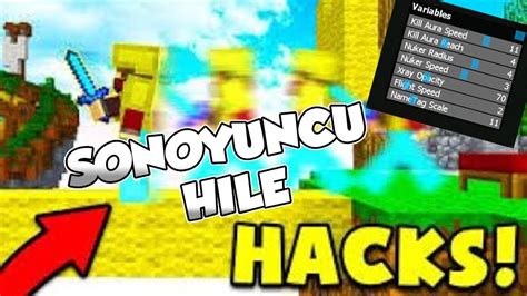 SonOyuncu Hileli BedWars GamePlay Noise Minecraft Sonoyuncu Hile