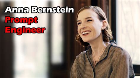 Anna Bernstein Professional Prompt Engineer We Dont Have To