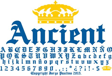 Download Ancient font | fontsme.com