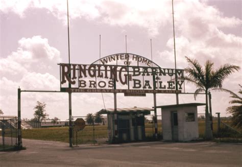 Florida Memory Entrance To The Abandoned Winter Home Of Ringling