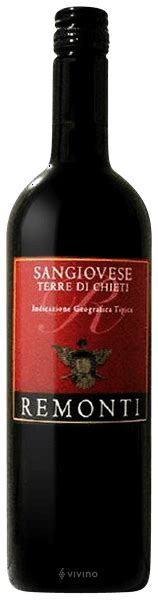 Remonti Sangiovese Terre Di Chieti Vivino Brasil