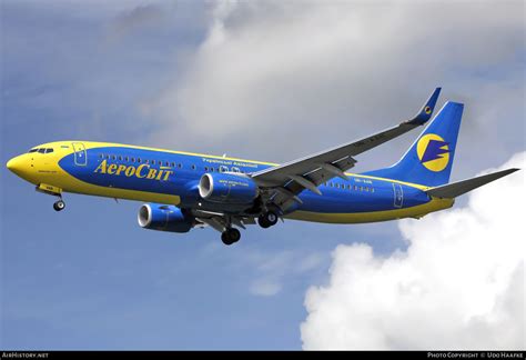 Aircraft Photo Of UR AAN Boeing 737 84R AeroSvit Ukrainian Airlines