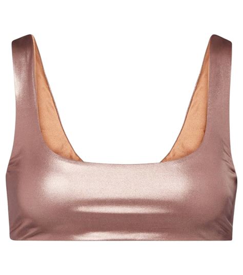 Jade Swim Rounded Edges Bikini Top Jade Swim