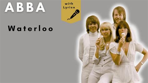 Waterloo Abba Lyrics Youtube