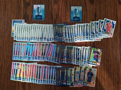 Topps Match Attax Karty Pi Karskie Champions League