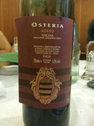 Osteria Del Cavallino Vino Toscano Rosso Vivino Us