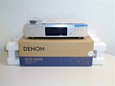 Denon DCD 520AE High End CD Player Silber WMA MP3 OVP NEU 2 Jahre