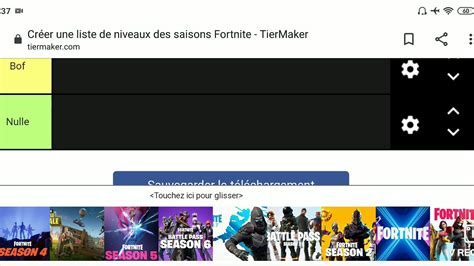 Je Classe Les 10 Premières Saison De Fortnite Youtube