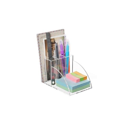 Wholesale Custom Clear Compartment Lucite Perspex Acrylic Desk