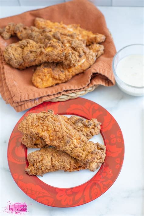 Popeyes Chicken Tenders in The Air Fryer ⋆ by Pink