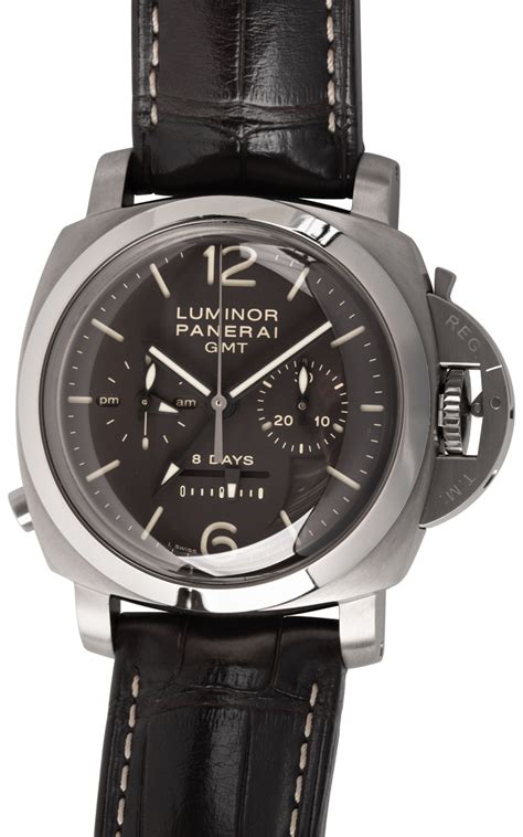 Panerai Luminor 1950 Titanium 8 Days Chrono Monopulsante GMT PAM 311