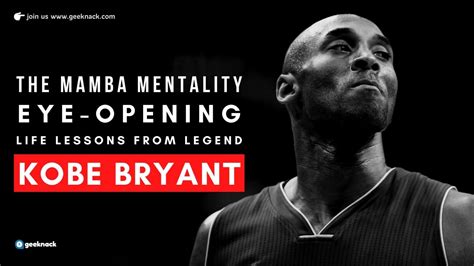 The Mamba Mentality Eye Opening Life Lessons From Legend Kobe Bryant