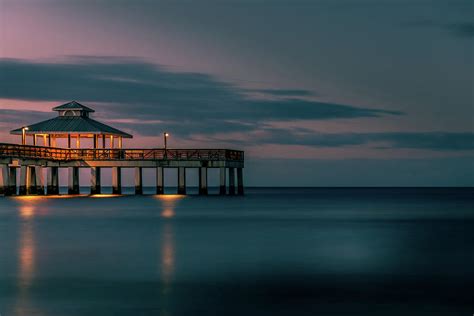 Pier Fort Myers Beach Florida Photograph By Martina Birnbaum Fine