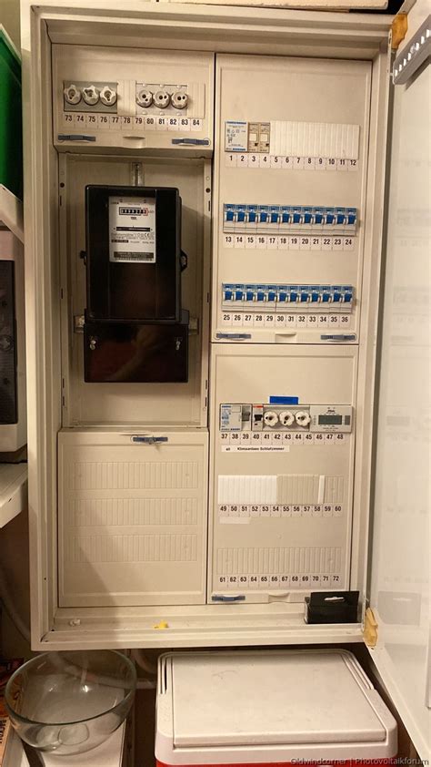 Neuer Zählerschrank notwendig Elektroinstallation und Zählerschrank