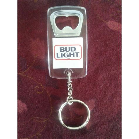 Vintage Bud Light Bottle Opener Key Chain - Etsy