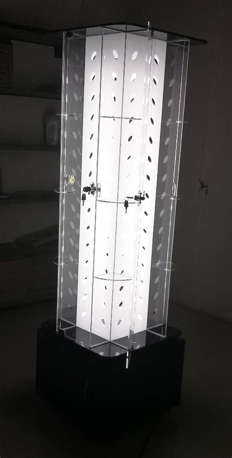 Black & White Revolving Acrylic Sunglasses Display Stand, Size: 5ft Height, Rs 28000 /piece | ID ...