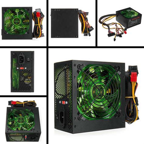 Fonte De Alimentação 500w Reais Bivolt Gamer Nova Knup KP 534 em