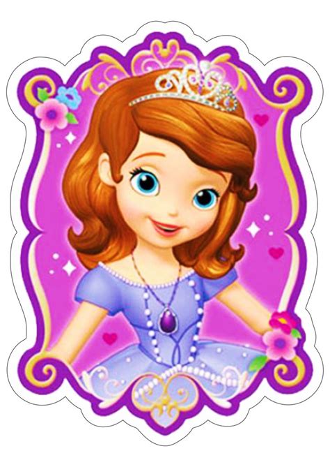 Princesinha Sofia imagens de decoração fundo transparente png