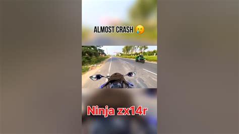 Ninja Zx14r Almost Crash😱😱😱 Motovloging Zx14r Rider Bikelife