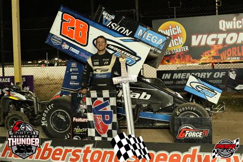 Poirier Wins Knights Of Thunder Feature During The Fall Classic At